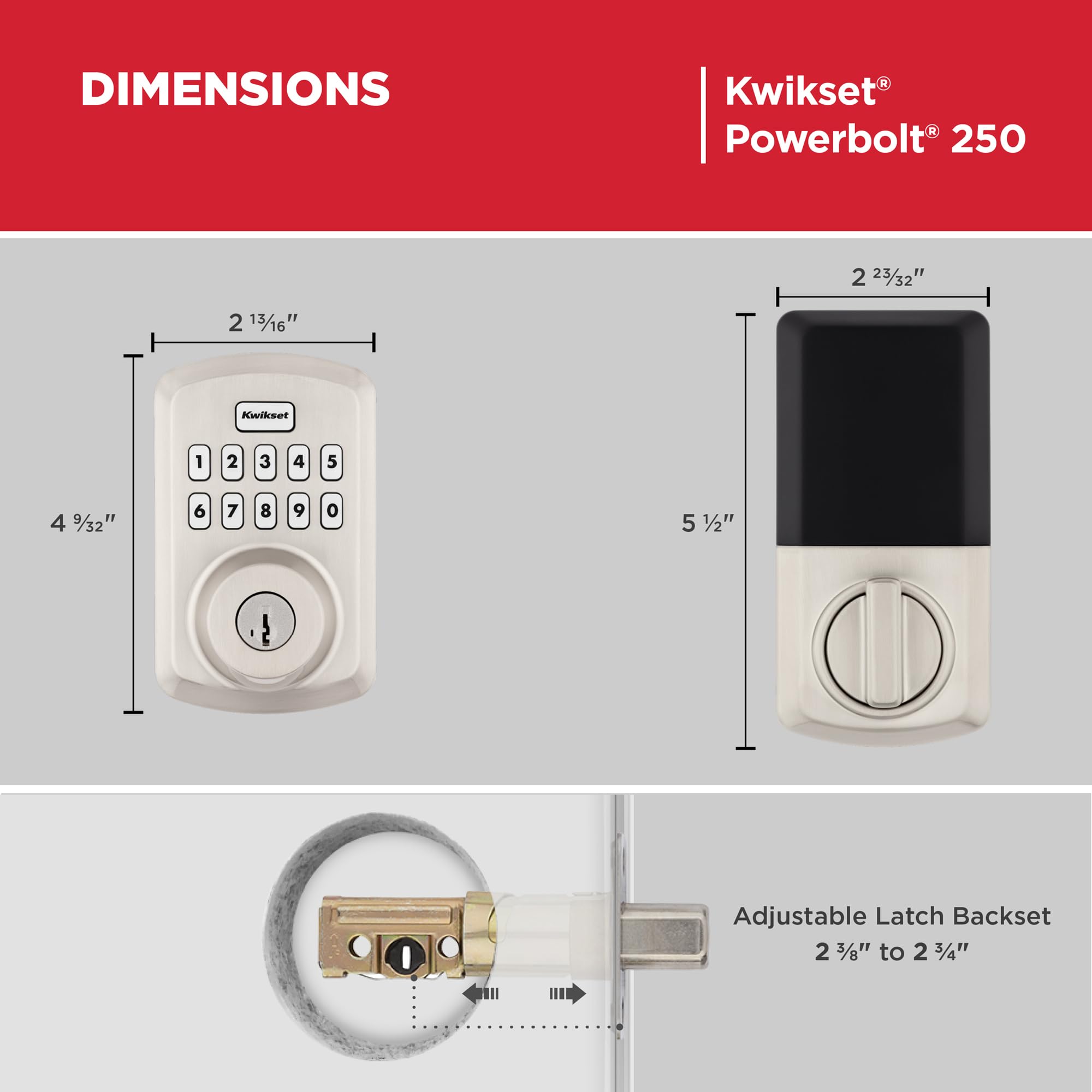 Kwikset in a home entry lifestyle shot showing convenient keyless access for families