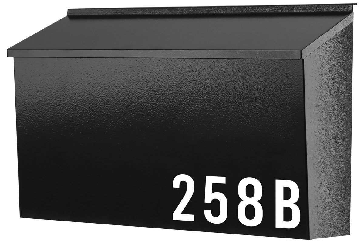 KYODOLED front view showing roomy opening and sleek black finish for easier deliveries