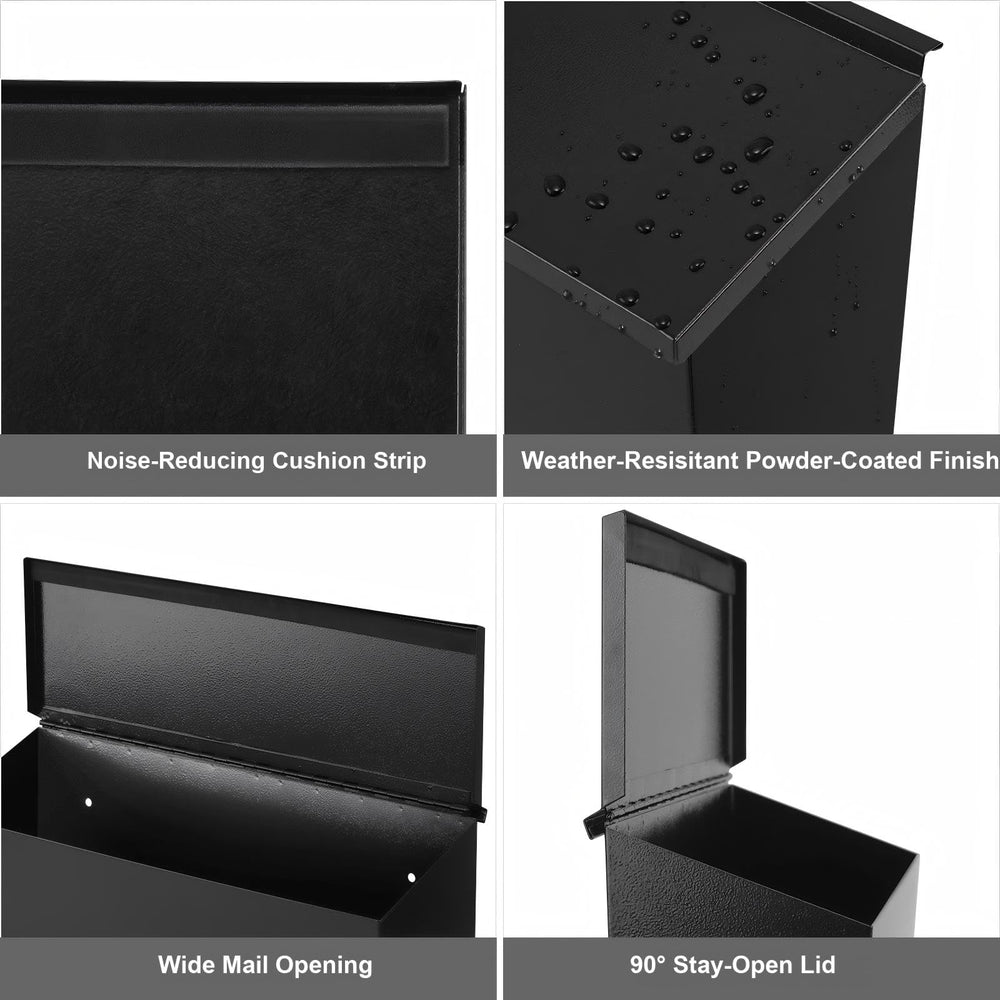 KYODOLED beside magazines to show capacity for letters and small parcels