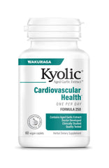 Kyolic front packaging showing bottle and label for clear product recognition and trust