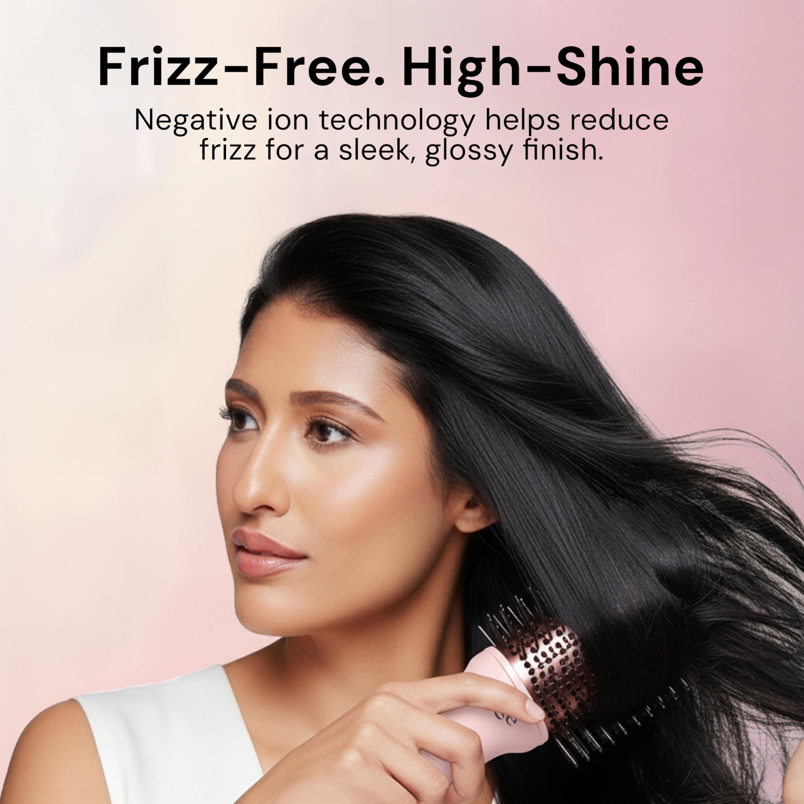 L'ANGE HAIR in-hand usage shot highlighting lightweight handling advantage