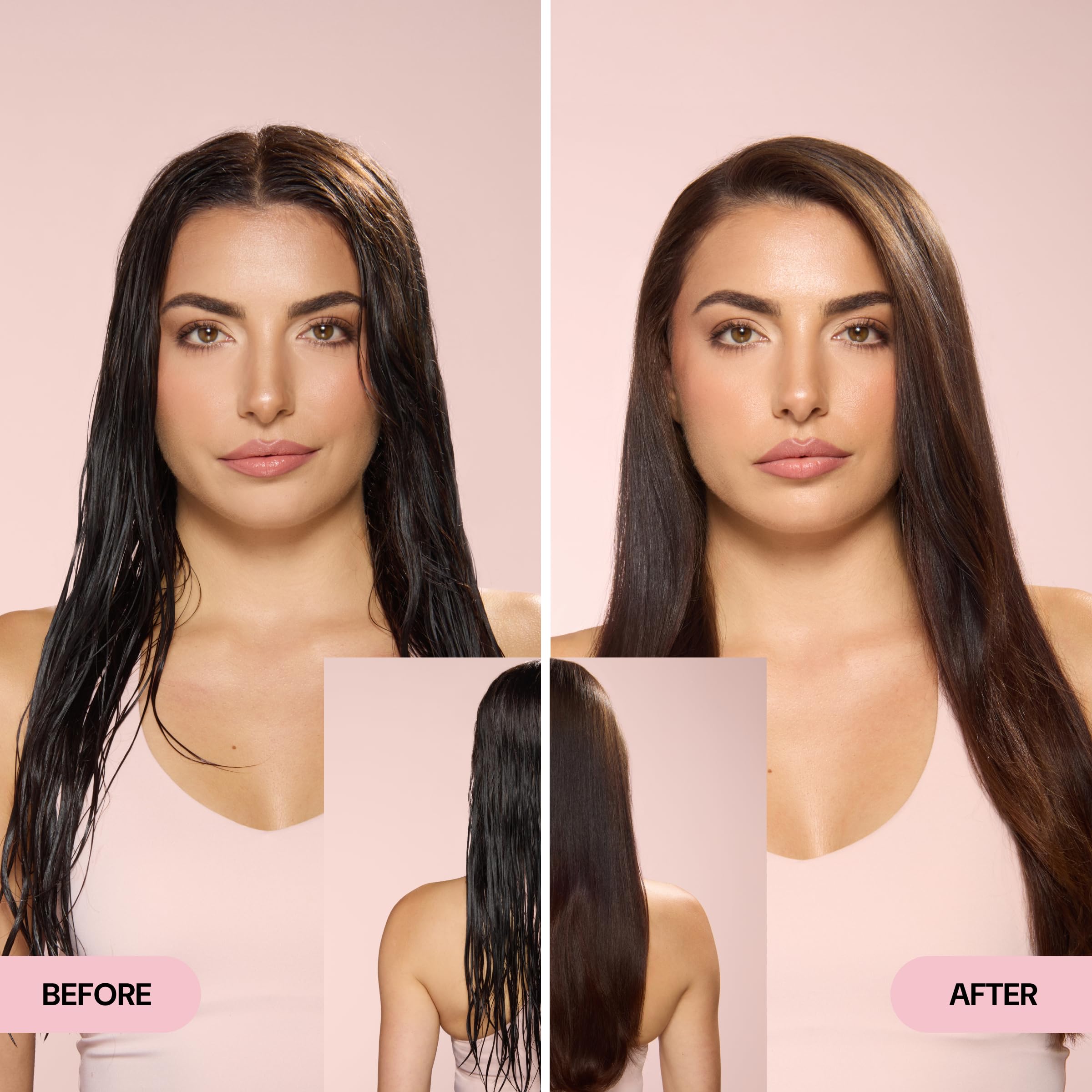 L'ANGE HAIR HaloRing packed in travel pouch for convenient on-the-go styling