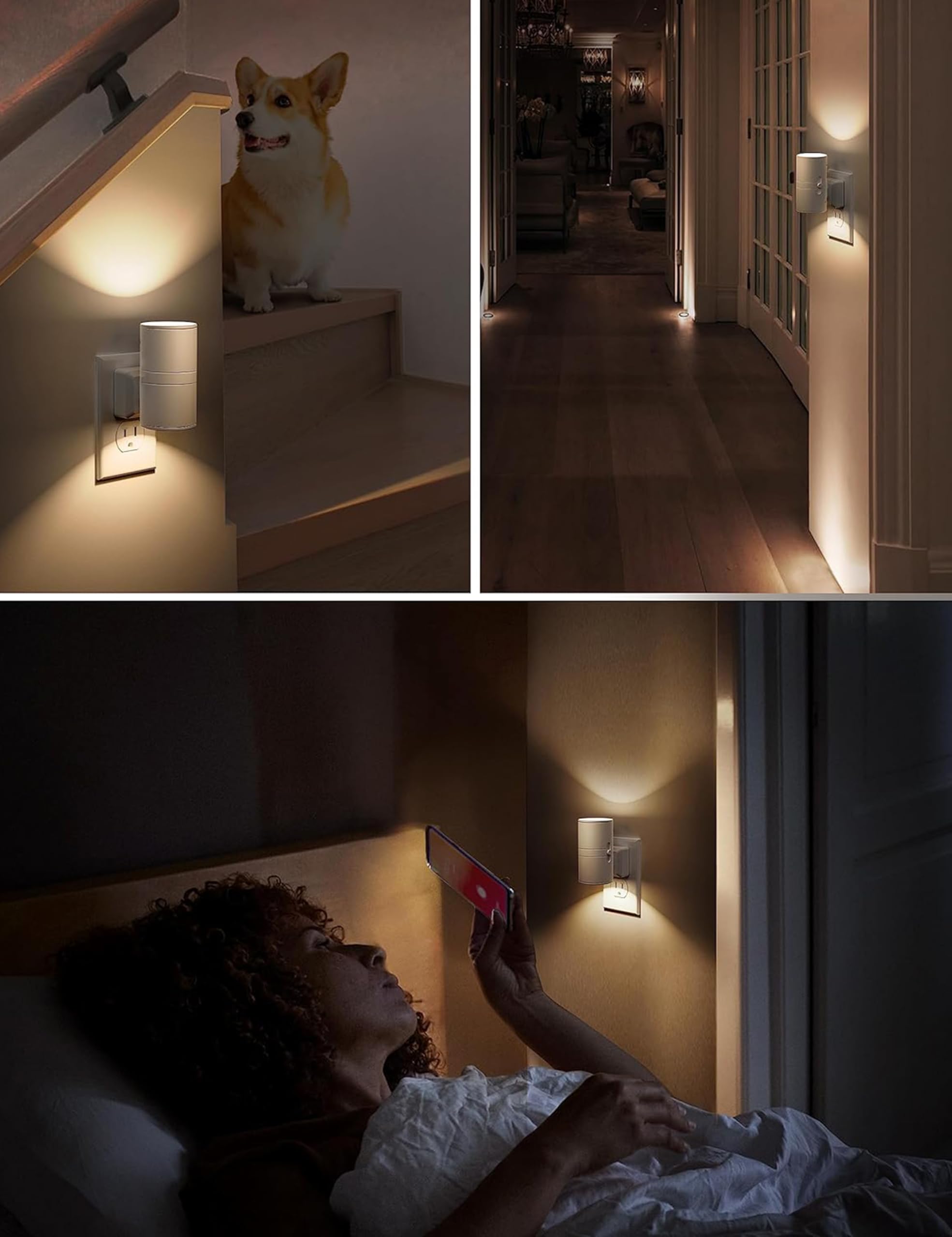 L LOHAS LED illuminated hallway demonstrating safe low-level night guidance