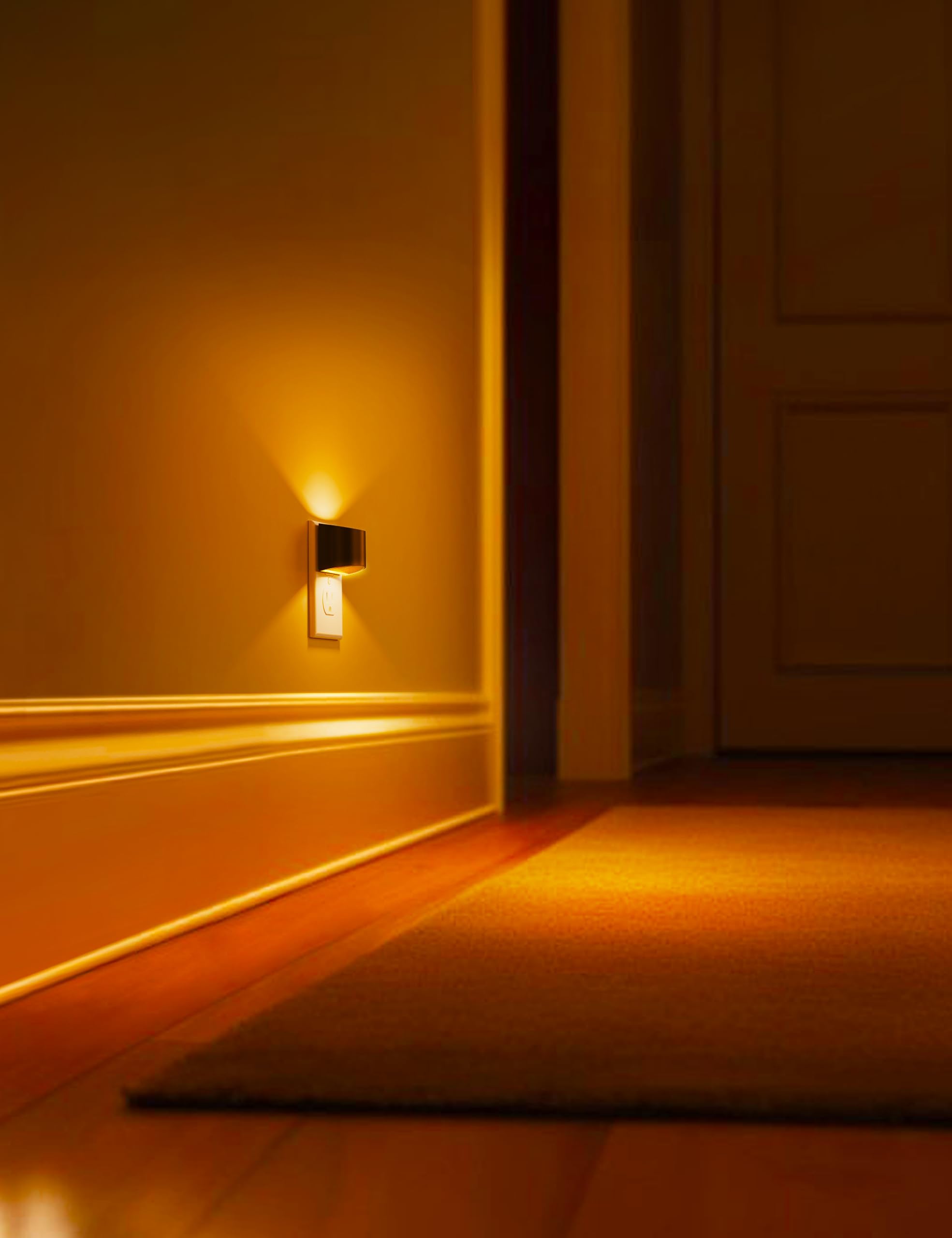 L LOHAS LED two-unit pack in box ready for use and convenient installation benefit