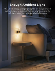 L LOHAS LED side dimmer close-up enabling precise brightness control for convenience