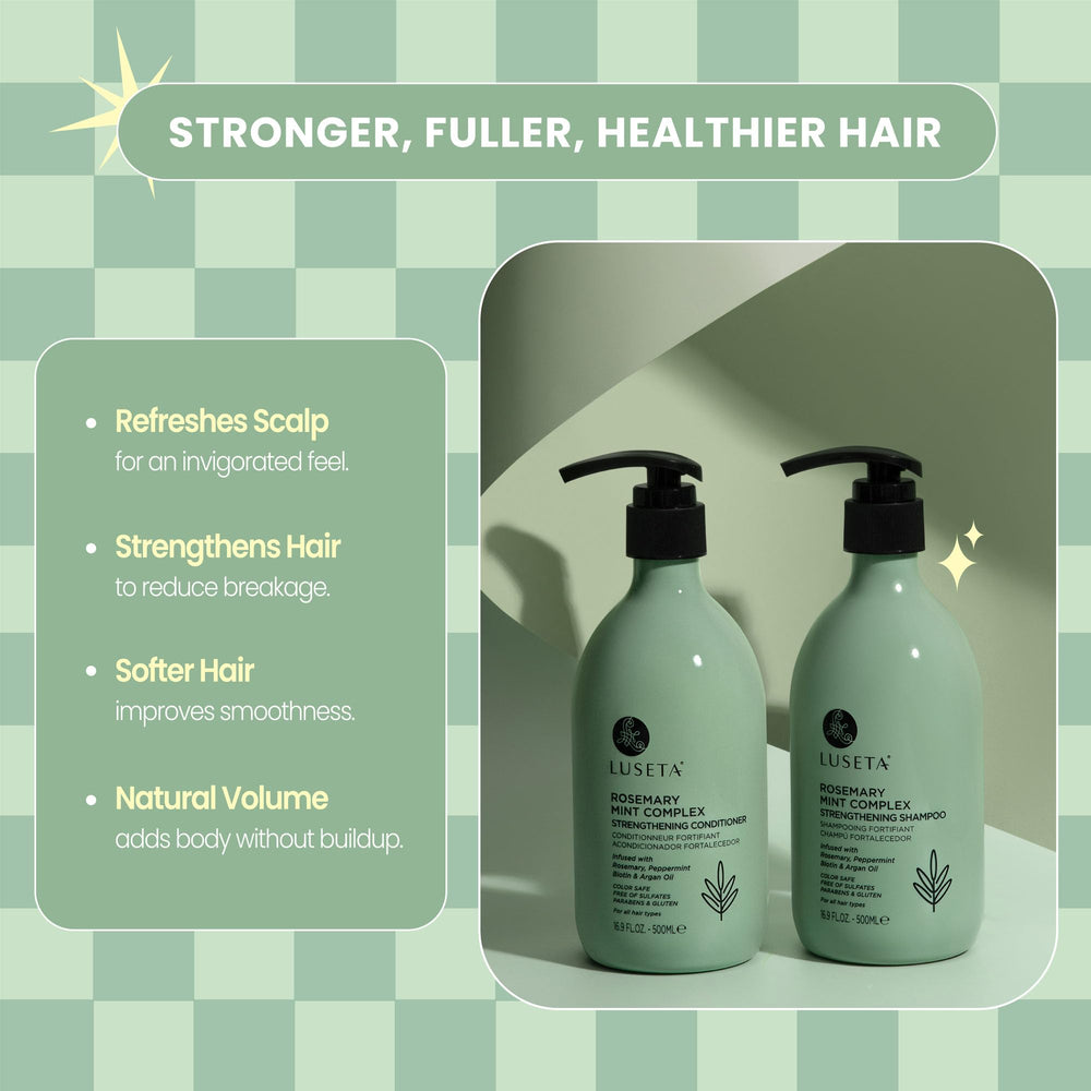 L LUSETA shampoo lather texture demonstrating gentle cleansing