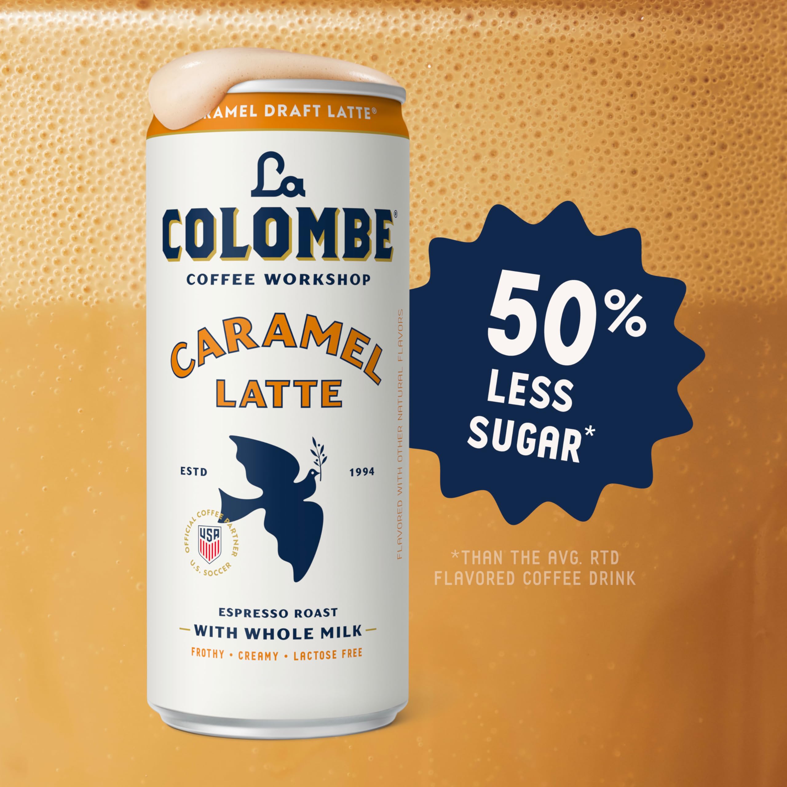 La Colombe fridge stocked pack illustrating cold storage convenience