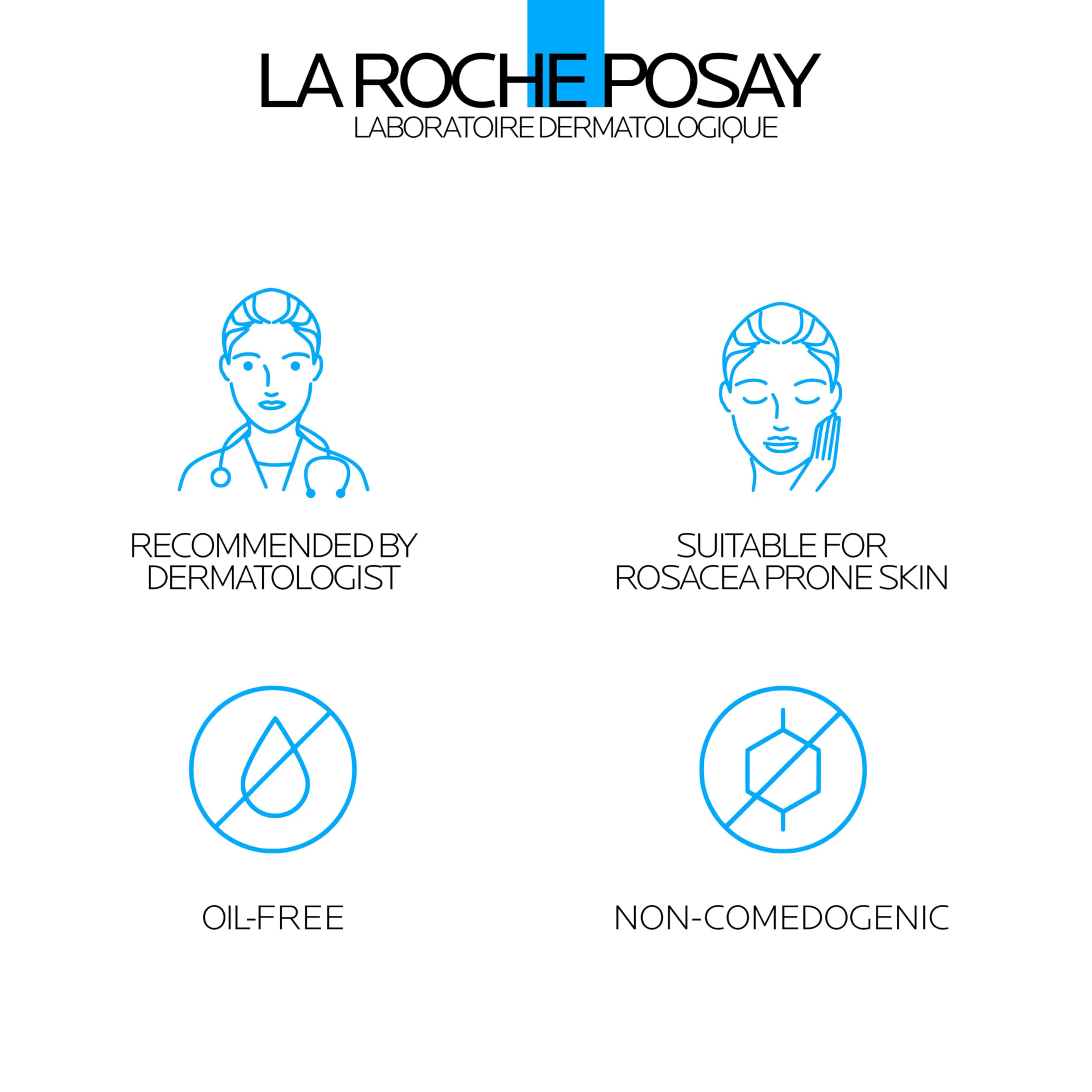 La Roche-Posay Anthelios applied under makeup to show smooth layering