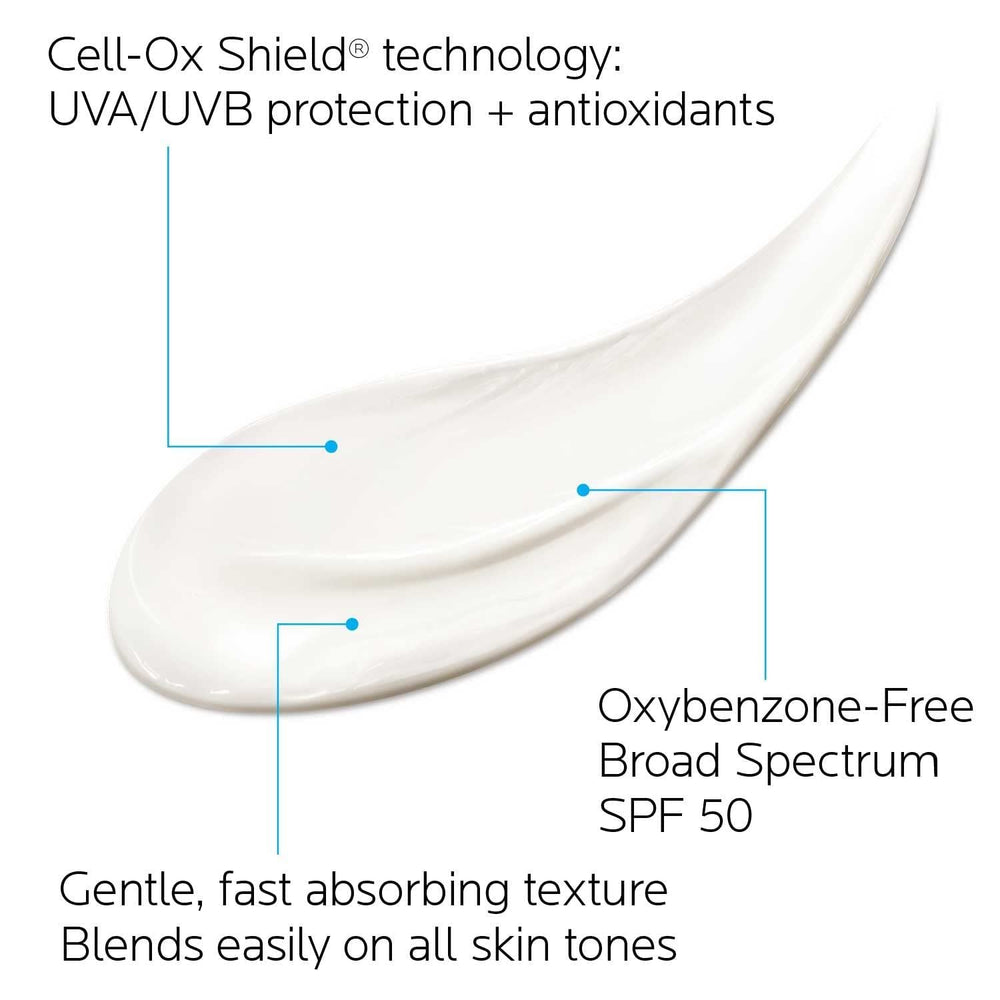 La Roche-Posay being applied on a child’s arm showing smooth blend and quick absorption