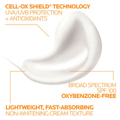 La Roche-Posay applying sunscreen on arm demonstrating even coverage and hydration