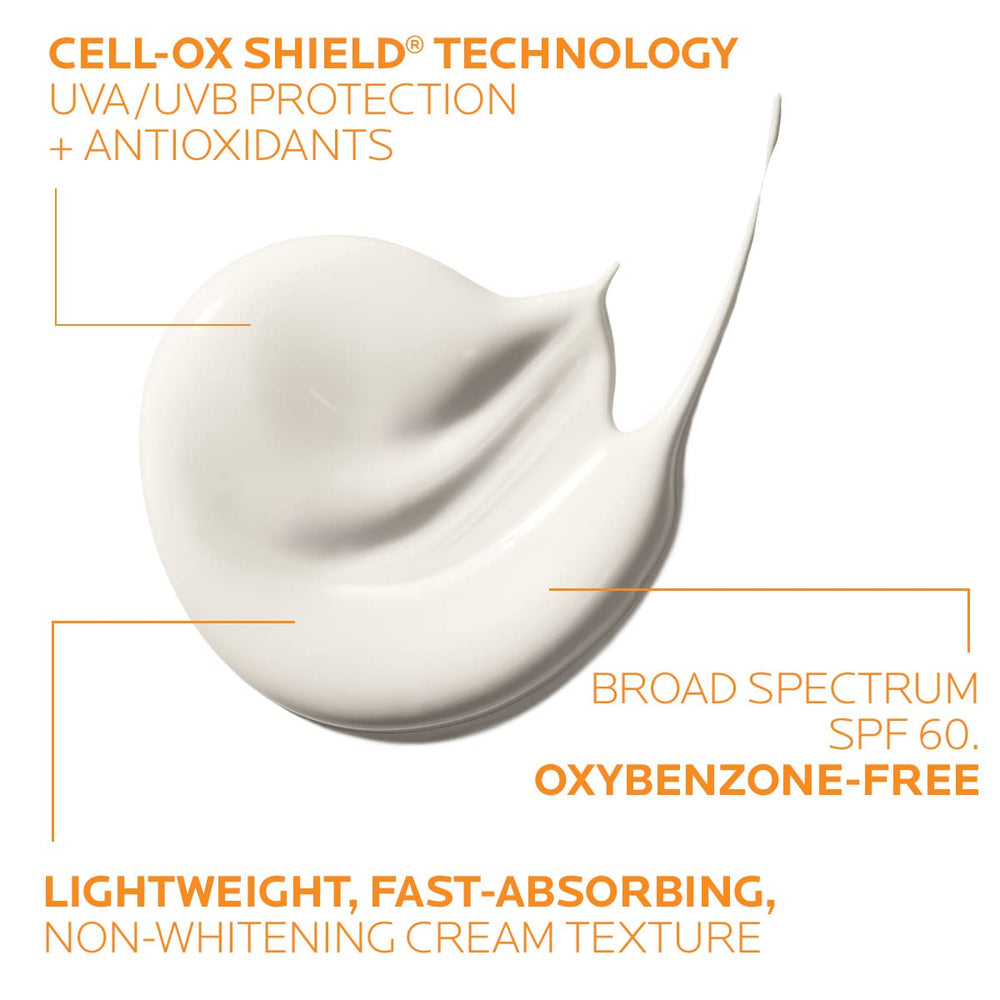 La Roche-Posay texture close-up of melt-in milk showing fast absorption