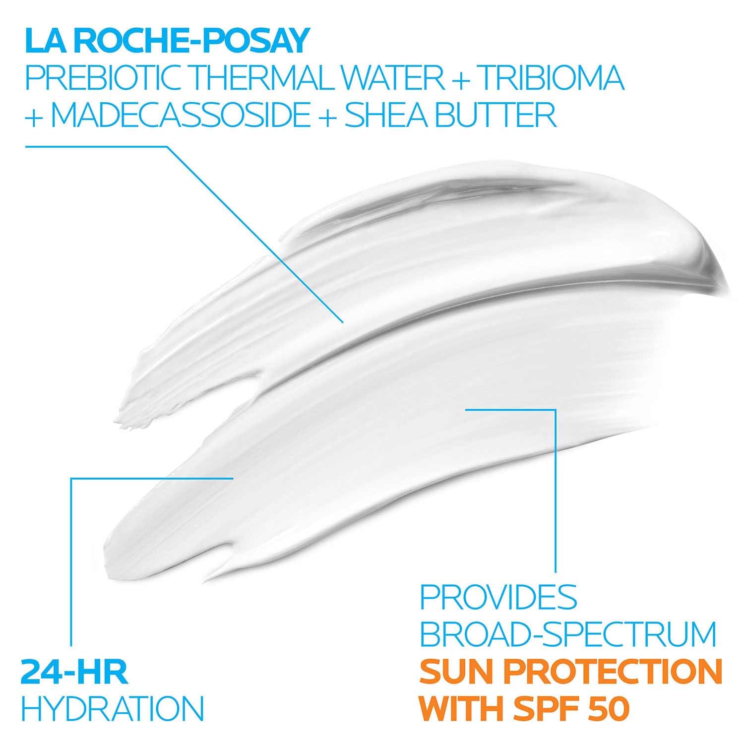 Applying La Roche-Posay balm to hands to soothe dry, cracked skin