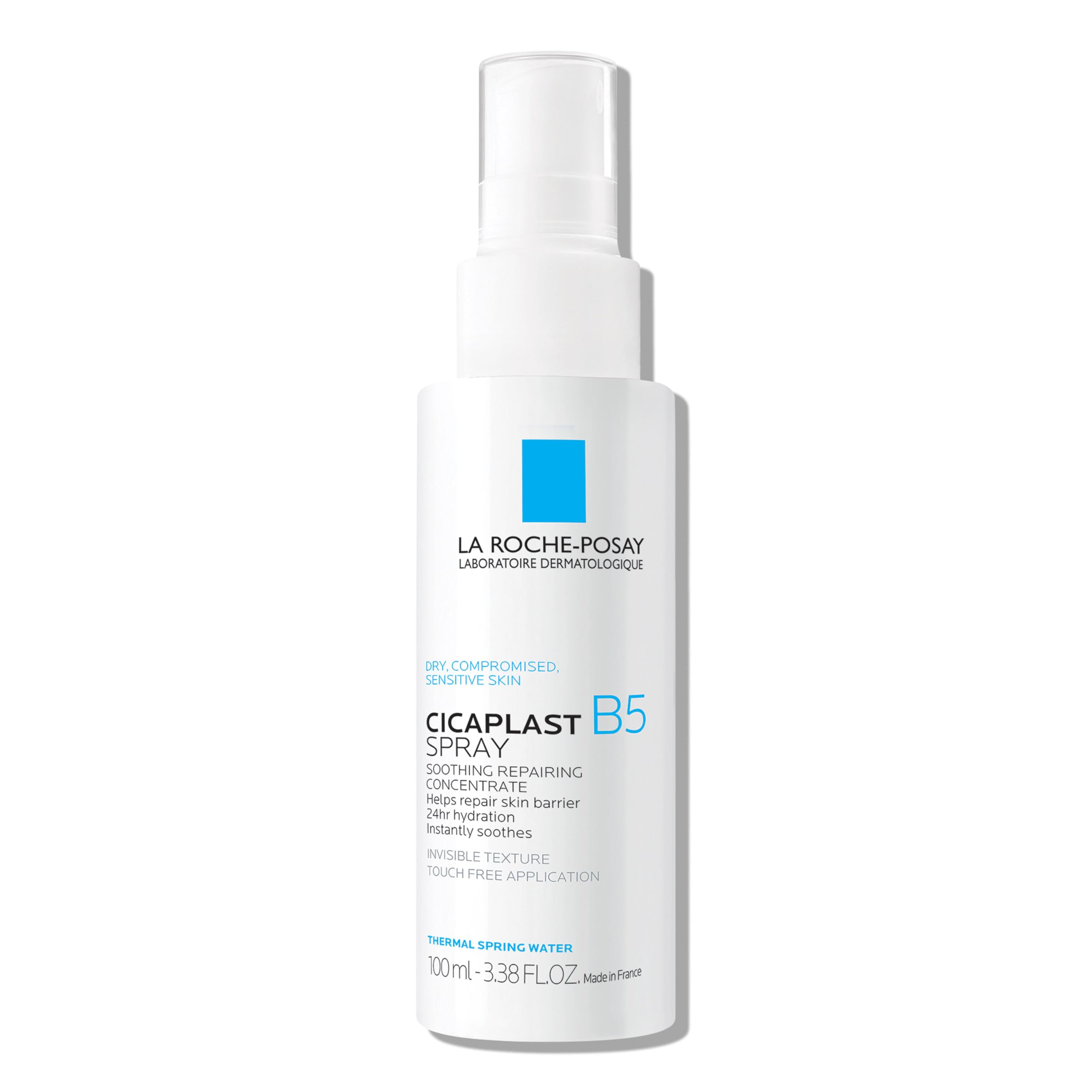 La Roche-Posay bottle front packaging showing clean design and soothing branding