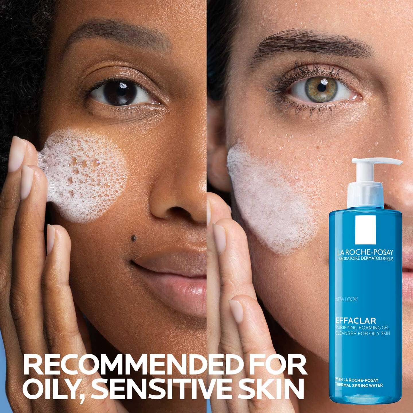 La Roche-Posay back label ingredients list for transparency