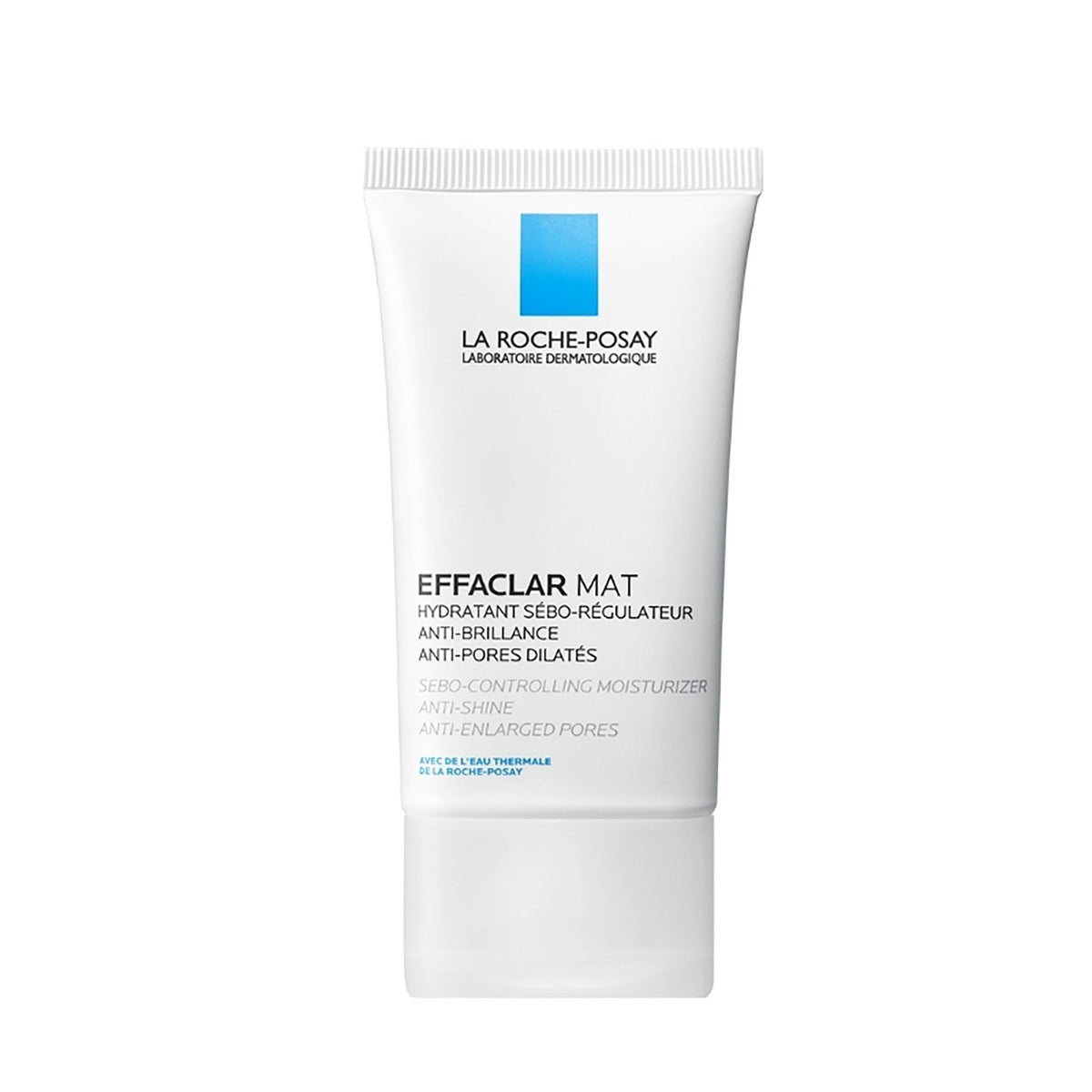 La Roche-Posay Effaclar Mat front packaging showing compact moisturizer and benefits