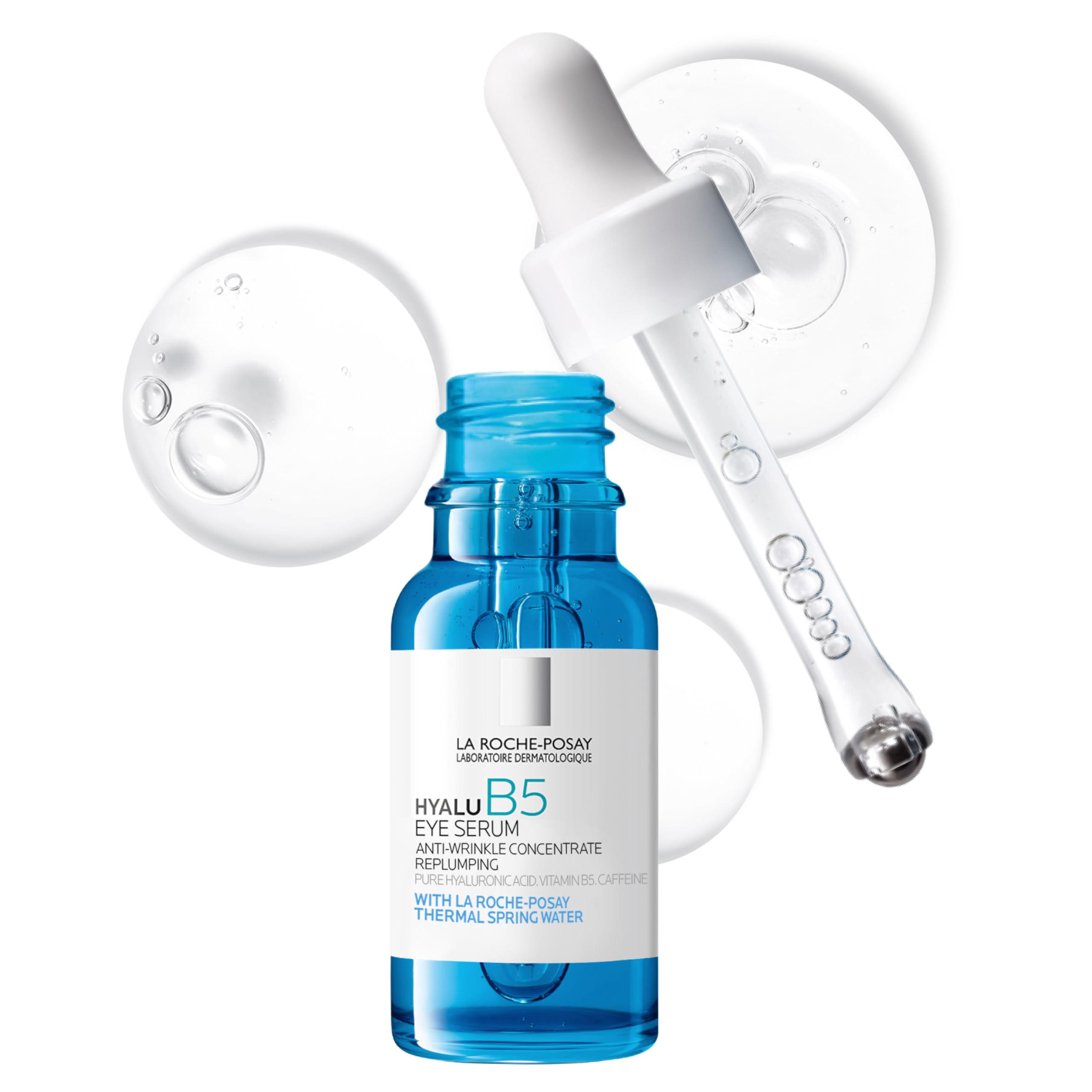 La Roche-Posay front packaging of Hyalu B5 Eye Serum showing product branding and size