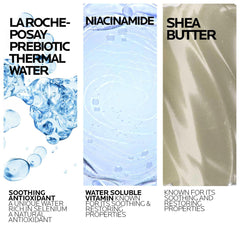 La Roche-Posay close-up foam texture demonstrating mild lather and softness