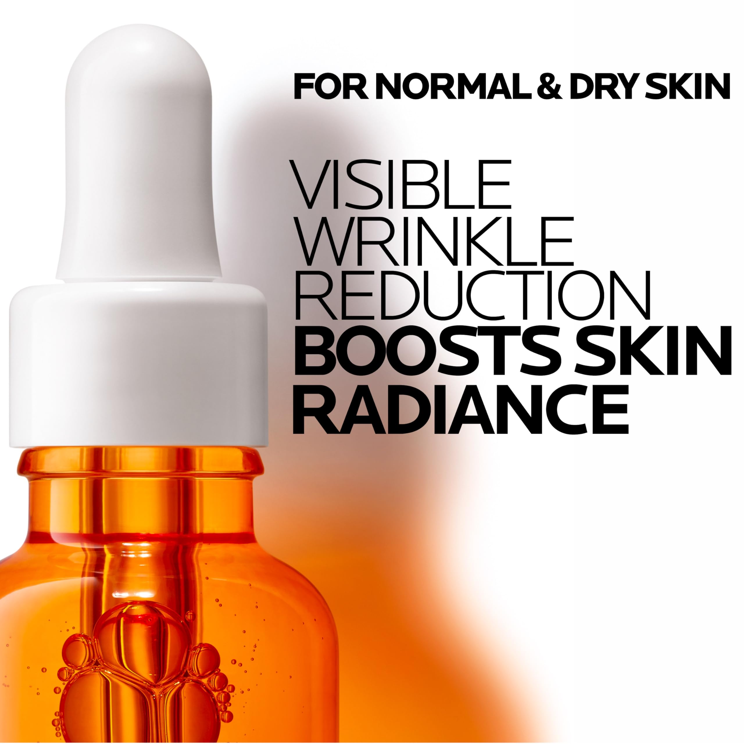 La Roche-Posay serum layered under moisturizer for added hydration