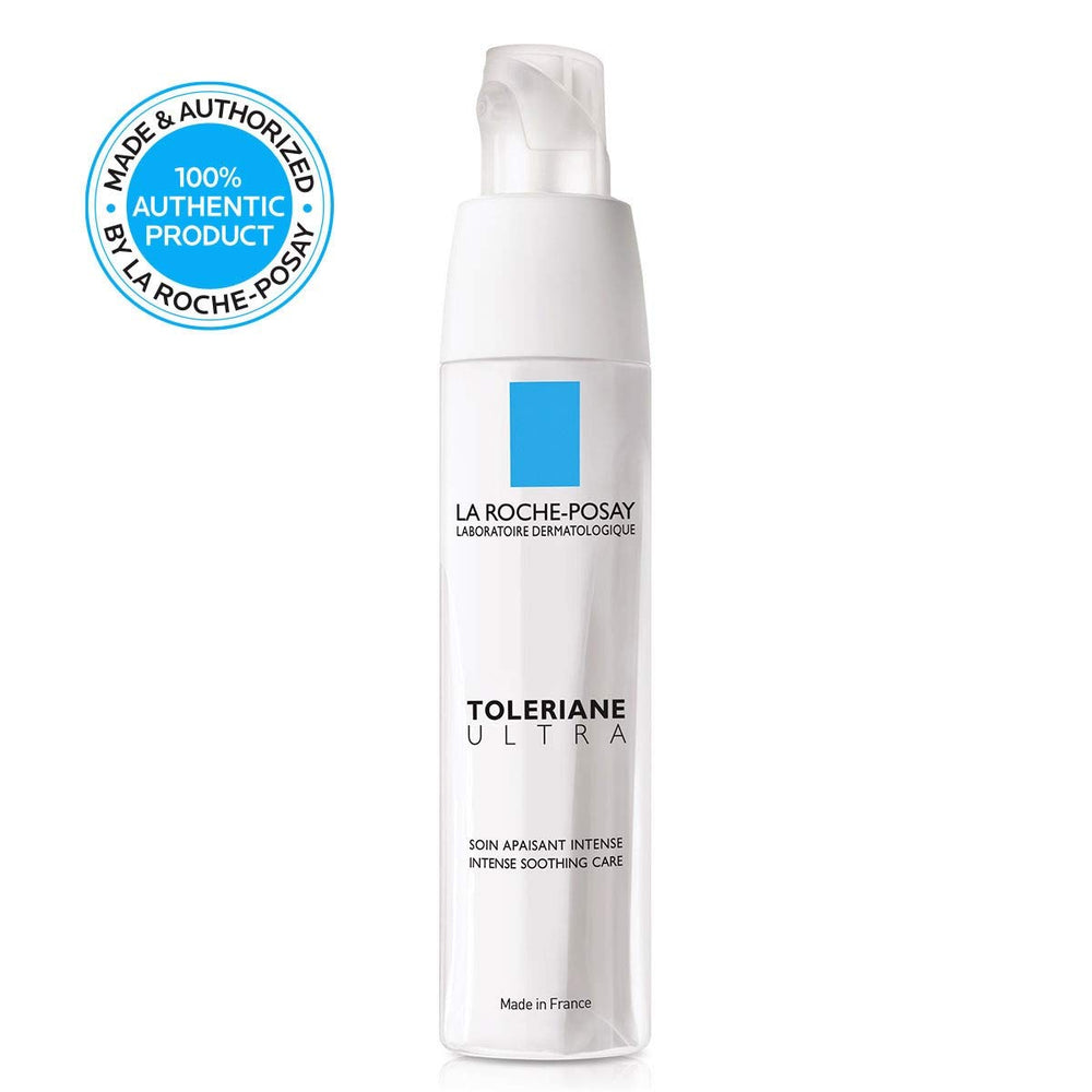 La Roche-Posay application on neck and face demonstrating easy spreadability