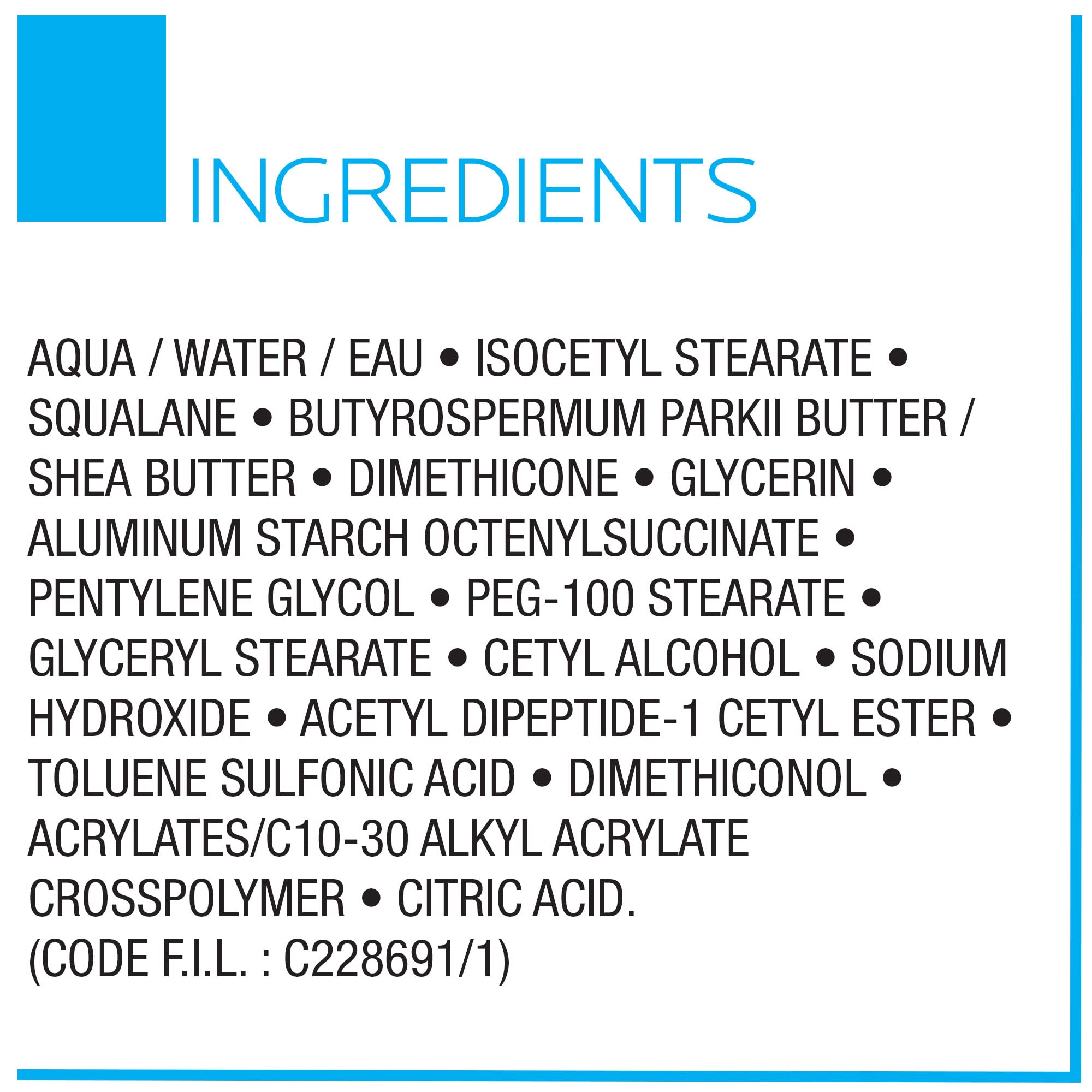 La Roche-Posay before and after skin showing reduced reactivity appearance