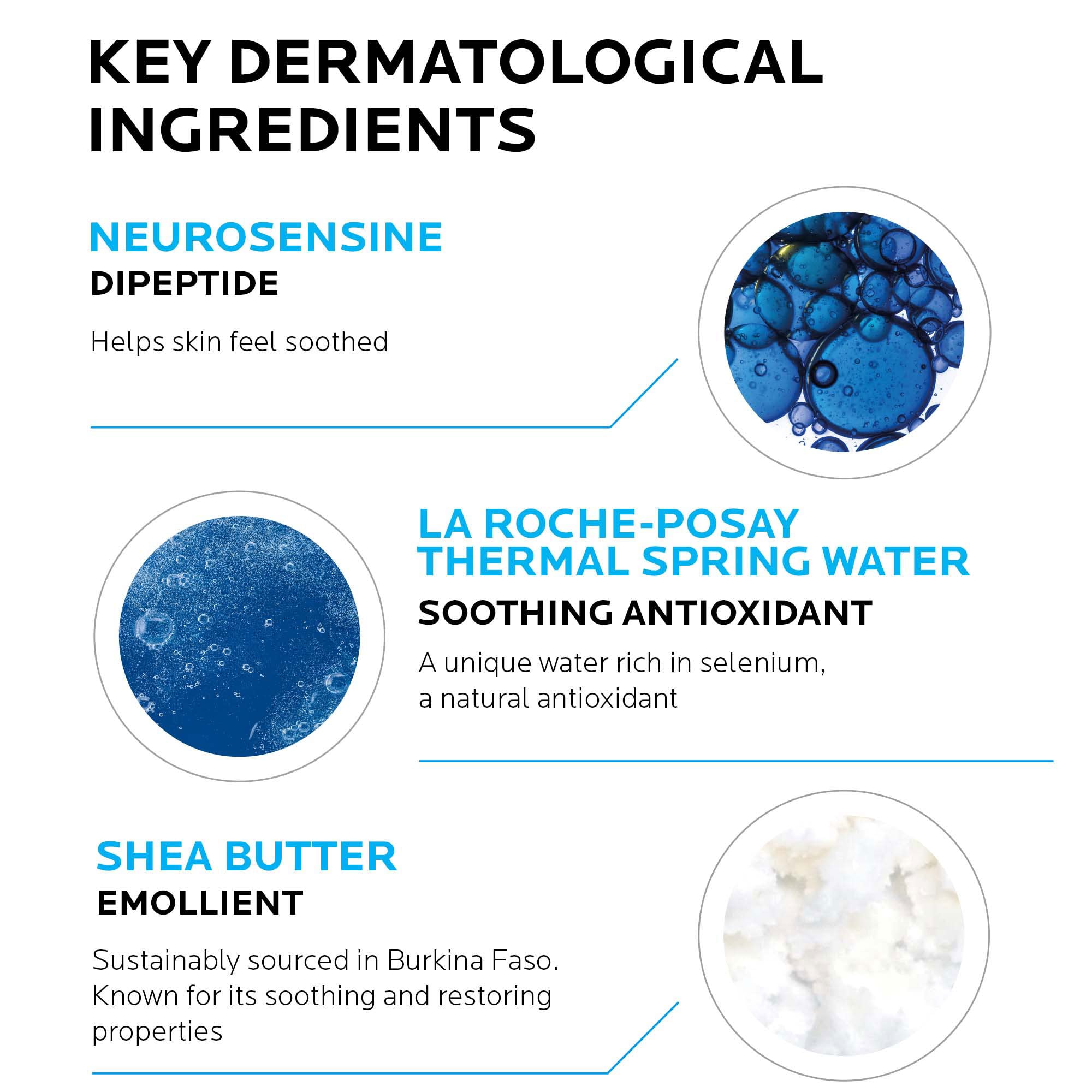 La Roche-Posay Thermal Spring Water bottle emphasizing soothing ingredient