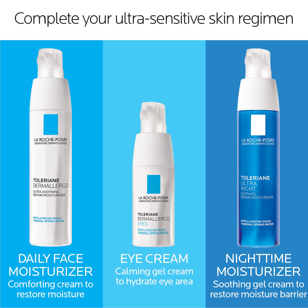 La Roche-Posay open jar close-up revealing smooth, creamy formula