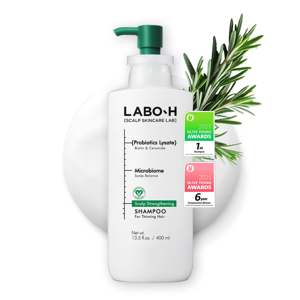 LABO-H front packaging showing bottle and branding, highlights product trust