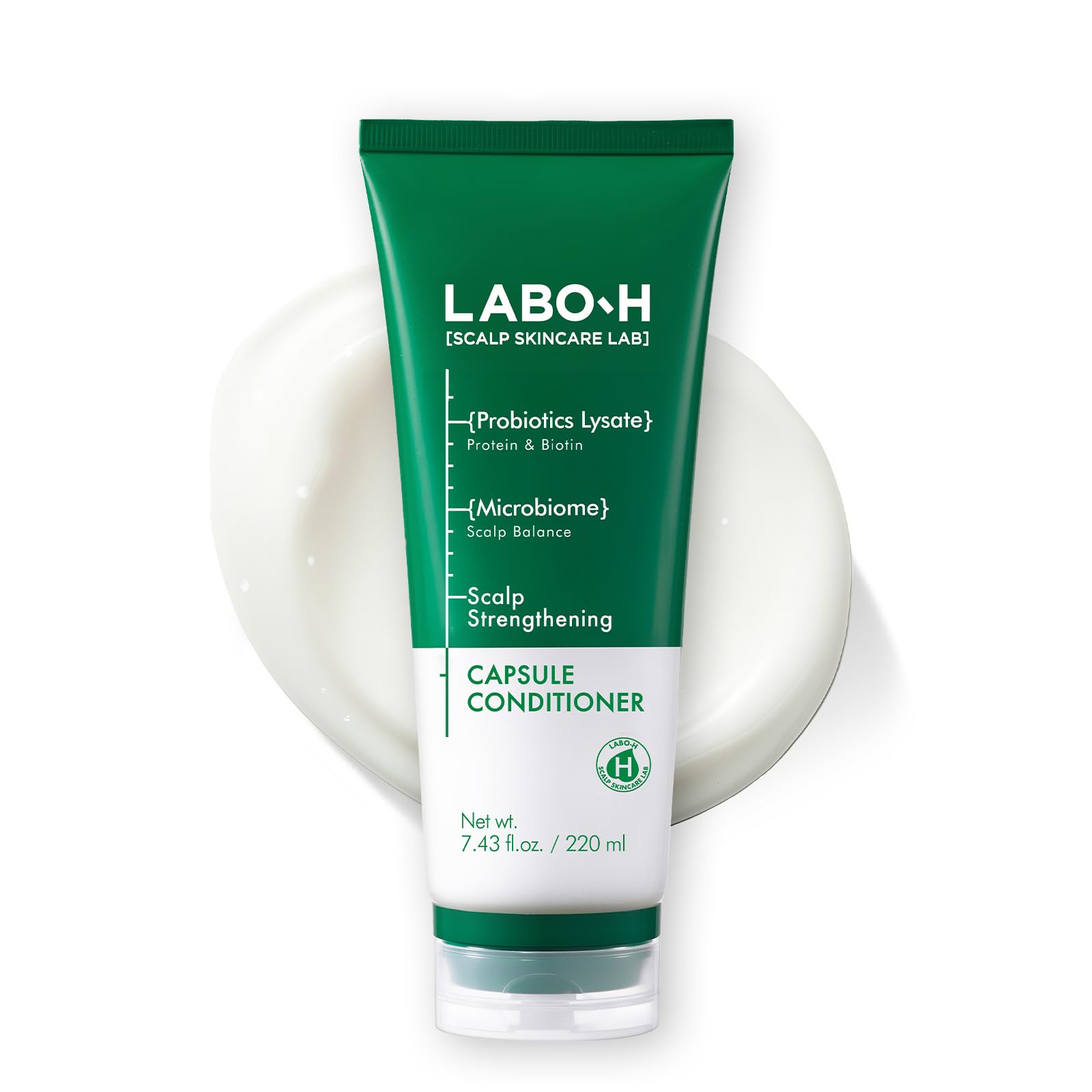 LABO-H front packaging showing bottle and label for clear product ID and trust