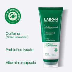 LABO-H creamy conditioner texture close-up showing smooth repair benefit