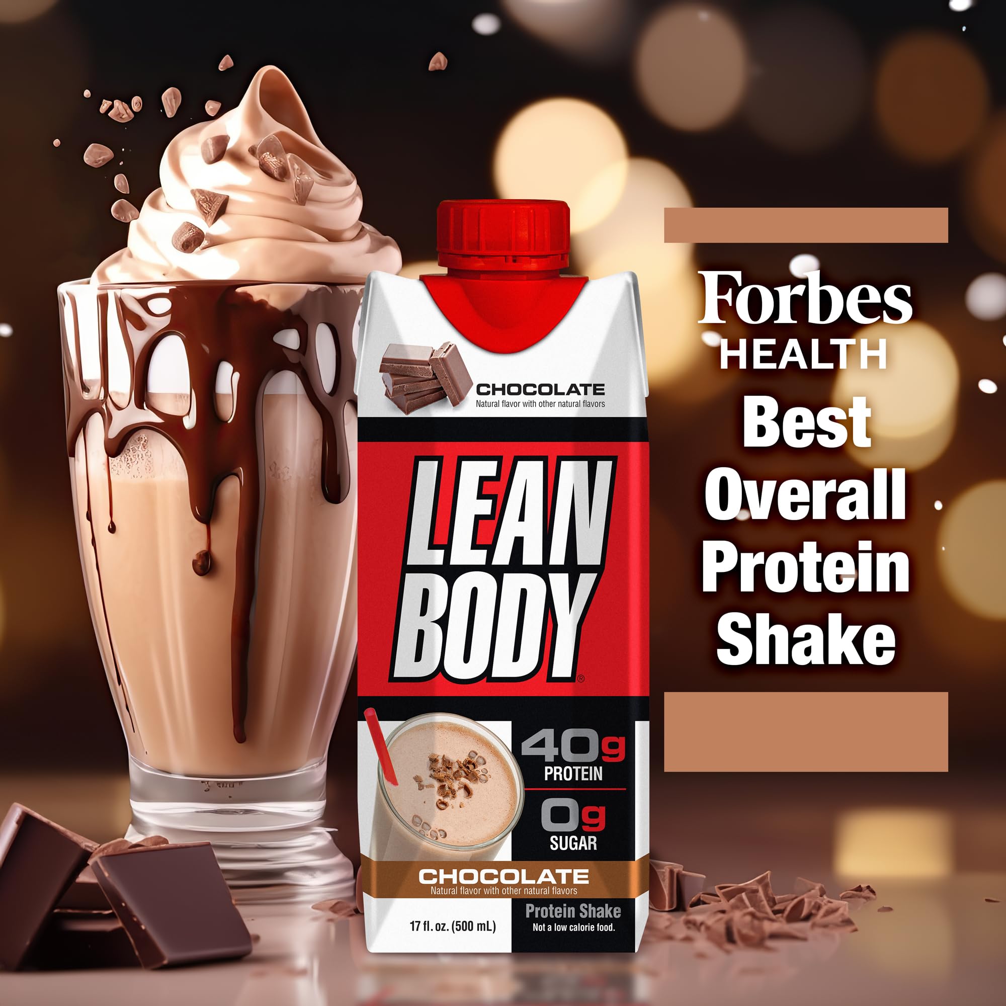 Labrada nutrition label closeup highlighting 40g protein and 22 vitamins