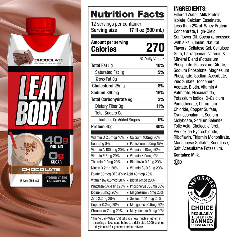 Labrada pack of 12 bottles in a bag for monthly subscription convenience