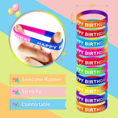 LACCHOUFEE colorful silicone stretches detail demonstrating soft wearable bands