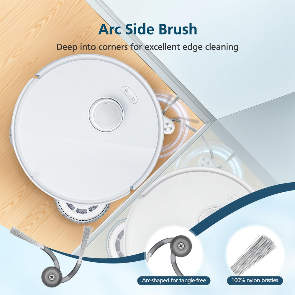 Lacvik microfiber mop cloth texture close-up showing high absorbency for streak-free floors