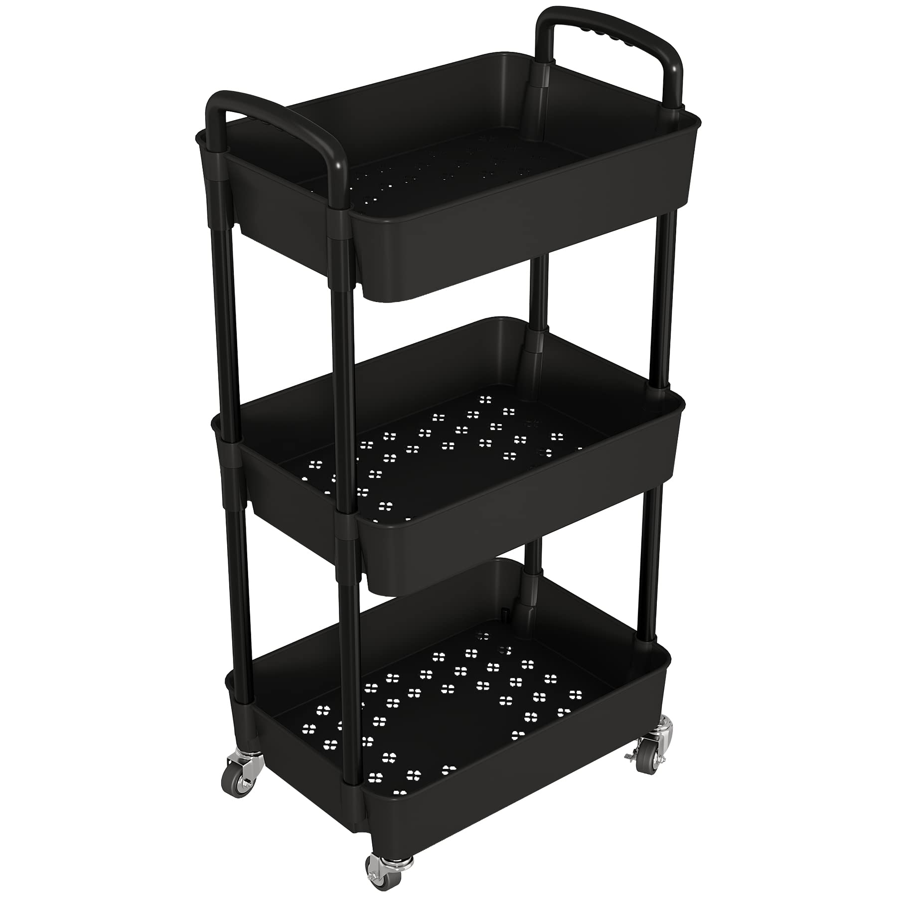 Laiensia close-up of basket texture and sturdy plastic, durable storage benefit