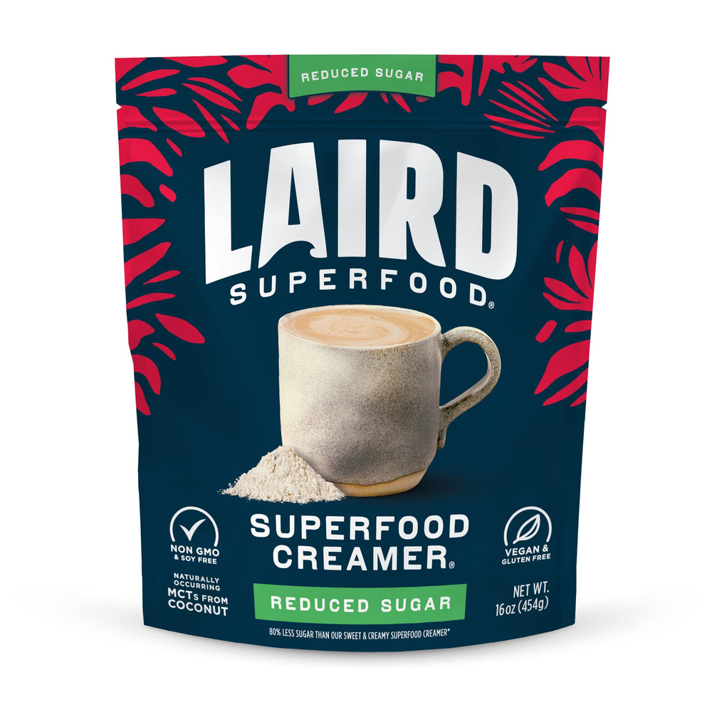 Laird Superfood front packaging showing 16 oz bag and brand clarity for pantry storage