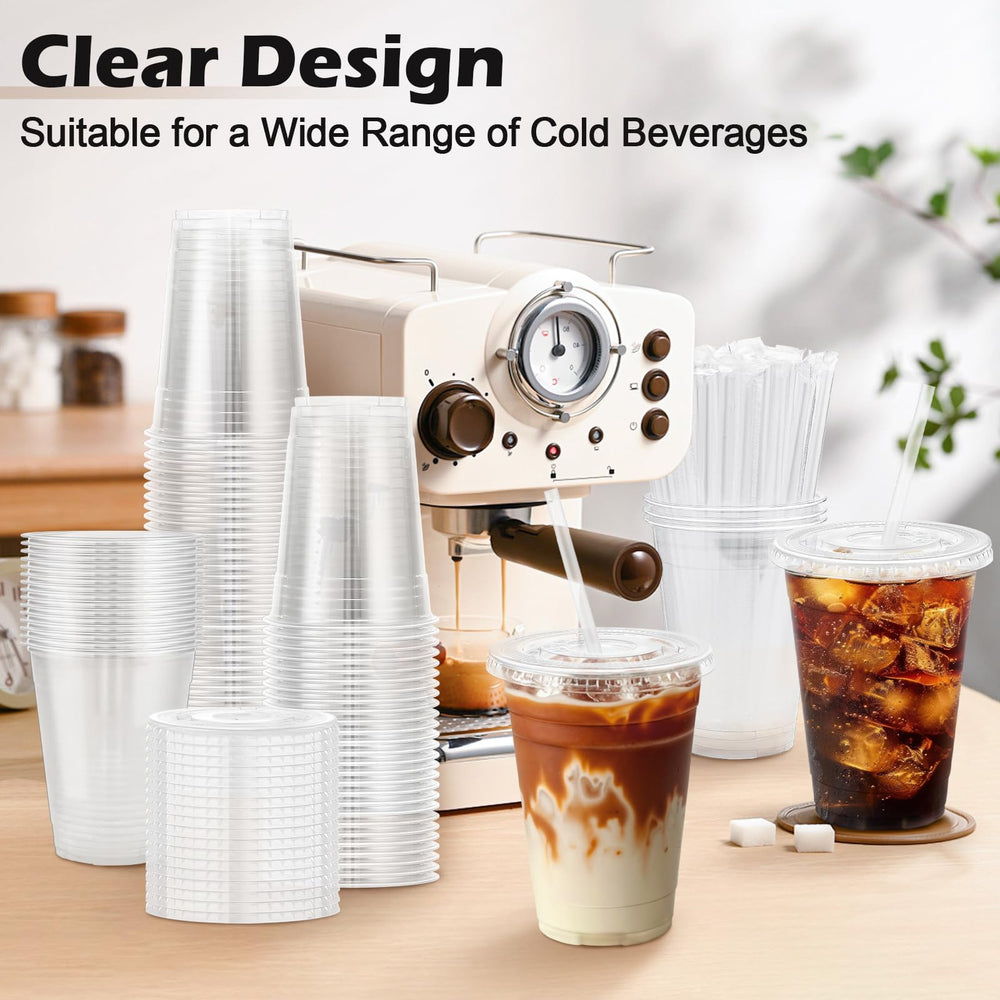 Lamosi cup filled with iced coffee showing presentation benefit