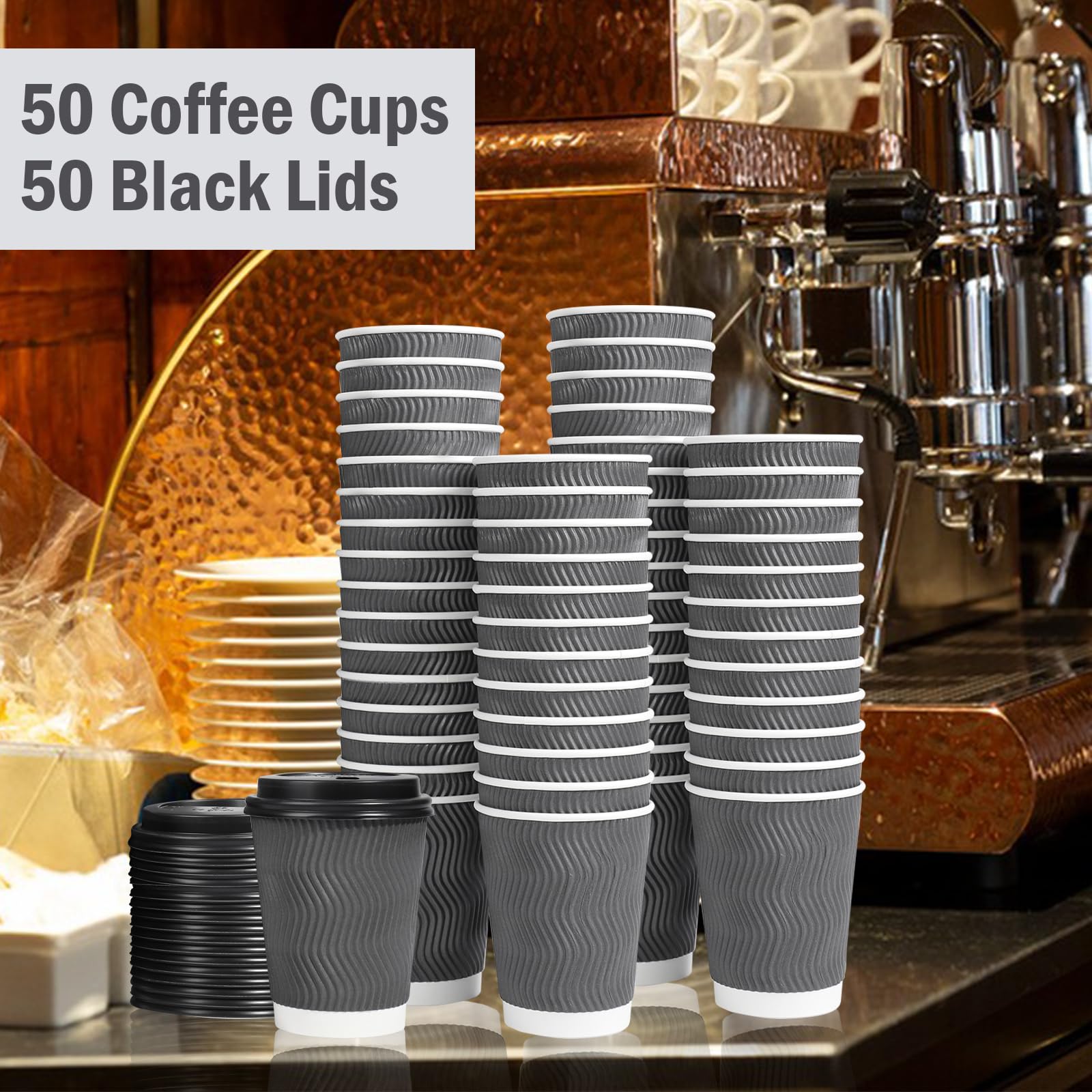 Lamosi stacked cups showing space-saving storage advantage