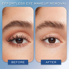 Lancôme Bi-Facil being poured onto pad demonstrating gentle product transfer