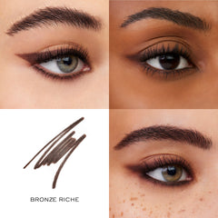 Lancôme built-in smudger close-up for controlled blending and softened edges