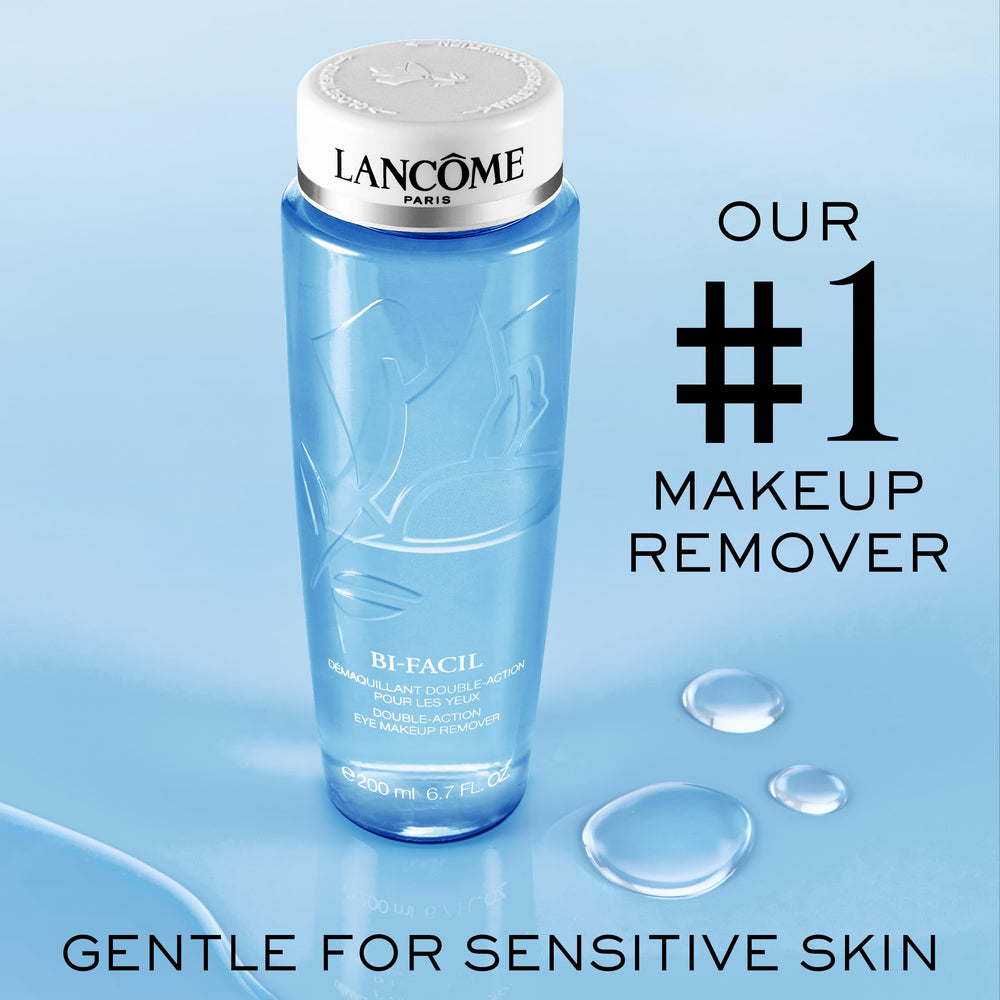 Lancôme close-up of cap and dispenser illustrating easy, controlled application