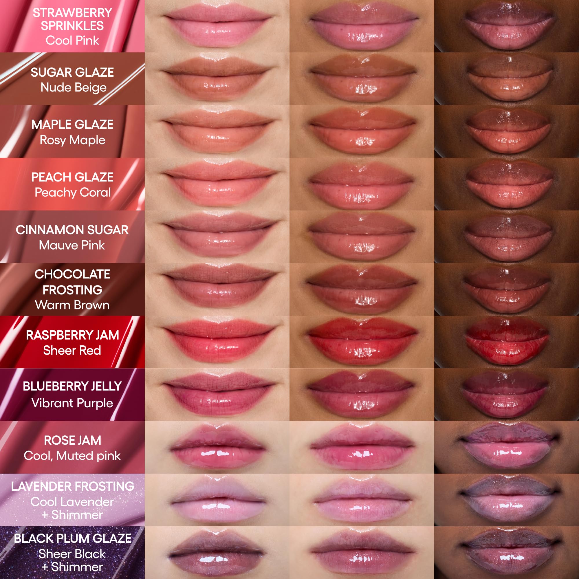 LANEIGE tube side label detail highlighting limited-edition shade information
