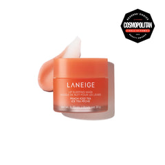 LANEIGE open jar close-up showing smooth mask texture for visible moisture