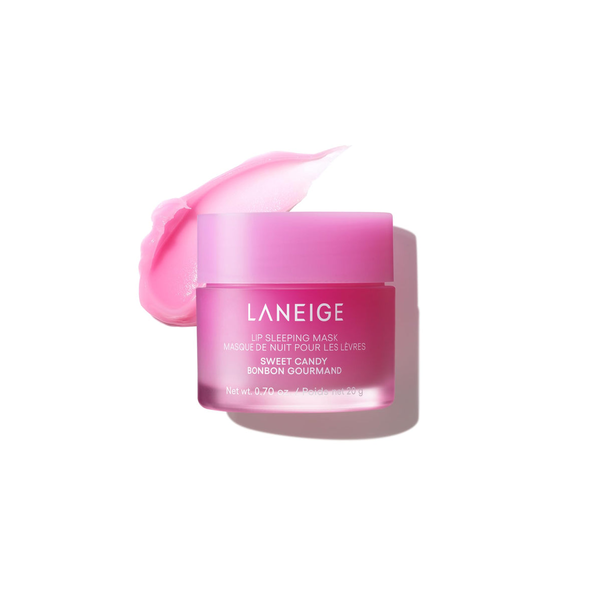 LANEIGE jar front view showing product and hydration benefit
