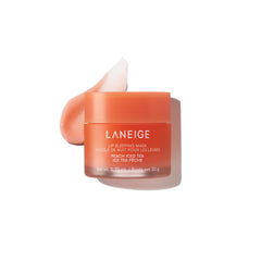 LANEIGE front jar showing Peach Iced Tea variant and branding for easy recognition