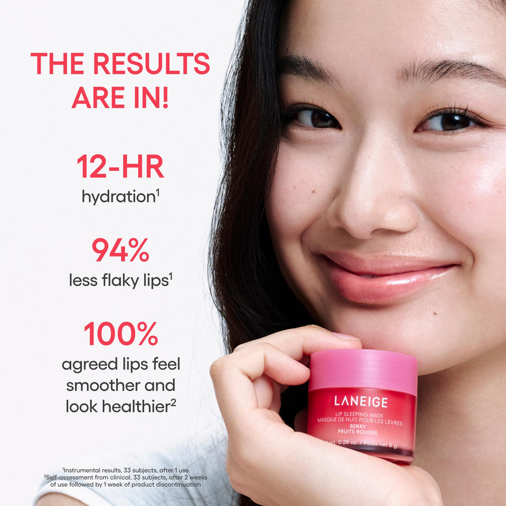 LANEIGE peach tint swatched on hand showing subtle color payoff