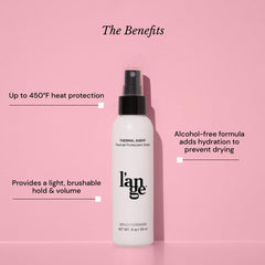 L'ANGE HAIR fine mist close-up showing even lightweight coverage