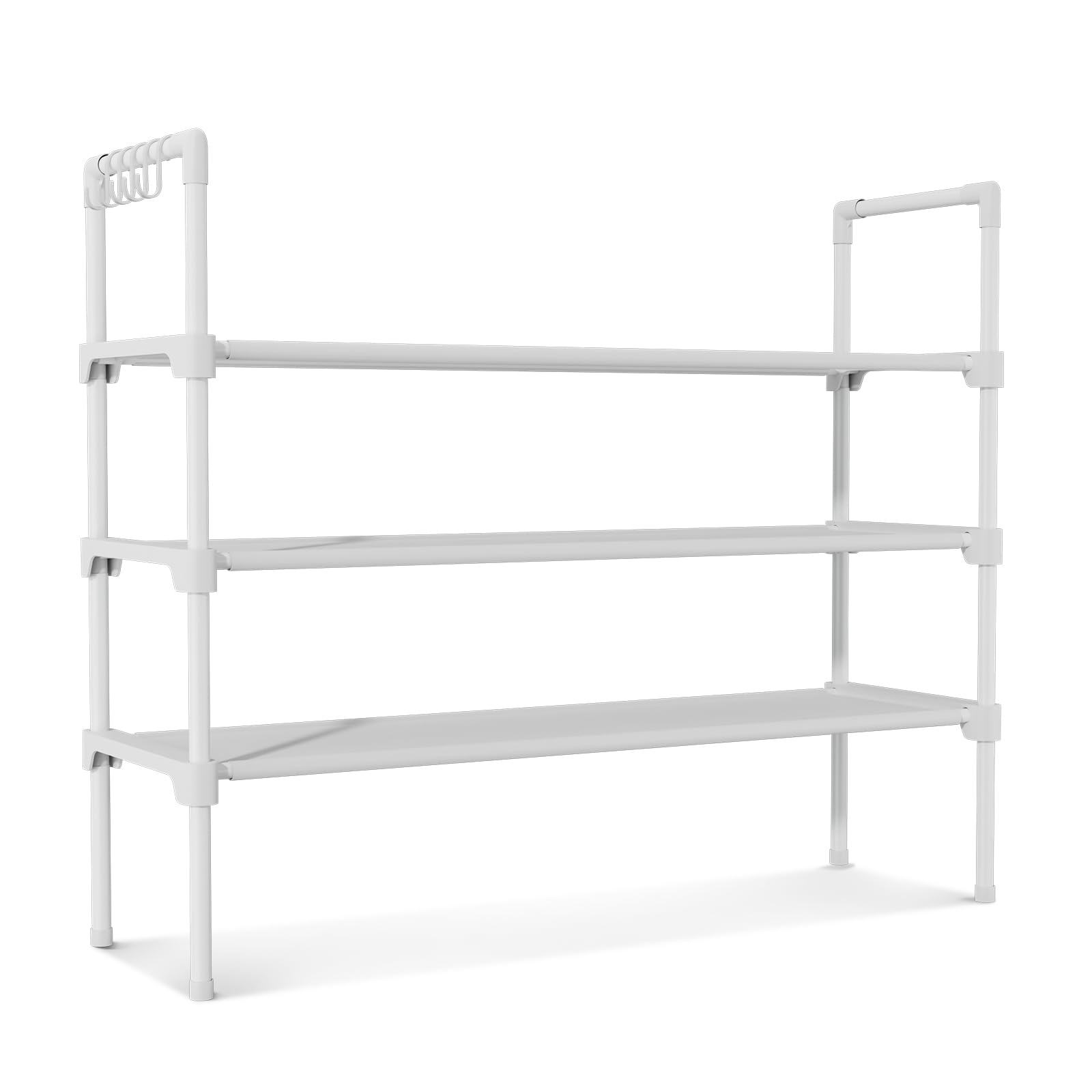 LANTEFUL assembly layout showing parts for tool-free quick setup benefit