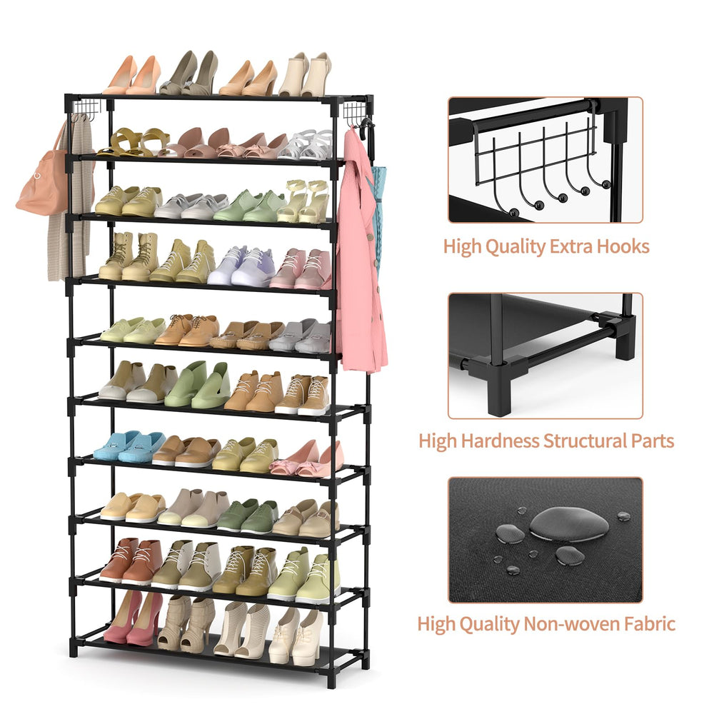 LANTEFUL shelf detail showing waterproof non-woven fabric for durability