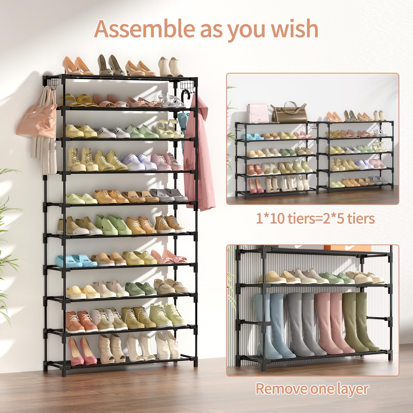 LANTEFUL with one tier removed to accommodate tall boots and improve fit