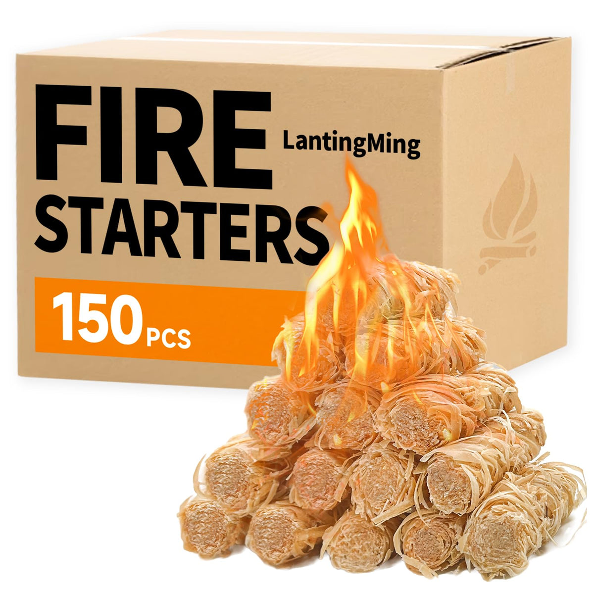 LantingMing front packaging showing 150 pieces and clear labeling, fast prep benefit